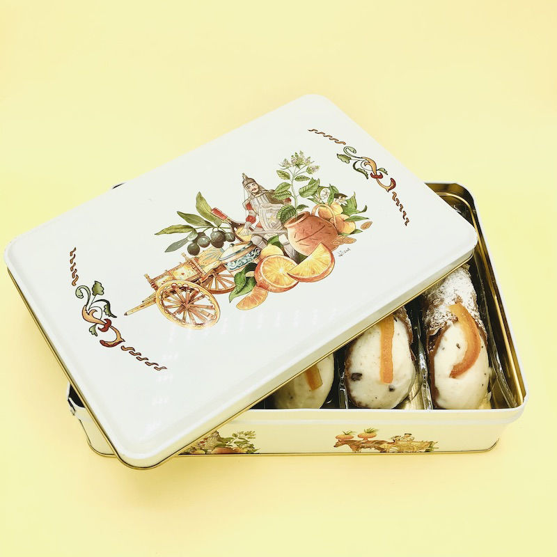 Immagine di Kit da 5 Cannoli Confezione in Latta