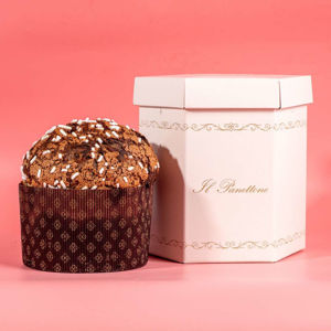 Immagine di Panettone ai tre cioccolati